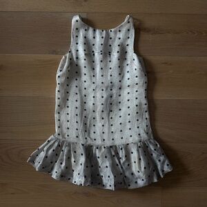 Geometric Polka Dot Dress
